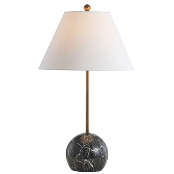 Miami 29" Minimalist Resin/Metal LED Table Lamp - JONATHAN Y